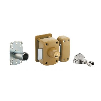 THIRARD Verrou Transit  - cylindre double 45 mm - 4 cl&eacute;s - 98620