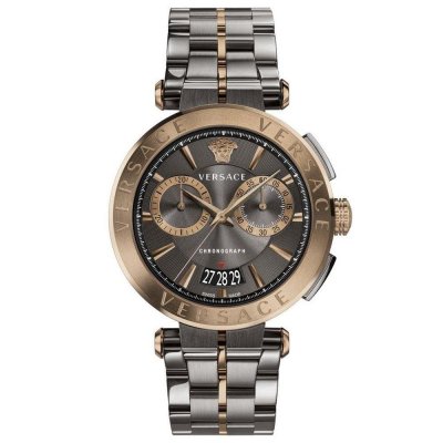 VERSACE  Watches Vedy00119 Watch Bleu,Argent&eacute;