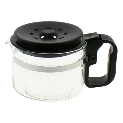 HOME EQUIPEMENT Verseuse couleur noire avec couvercle adaptable 12-15 T