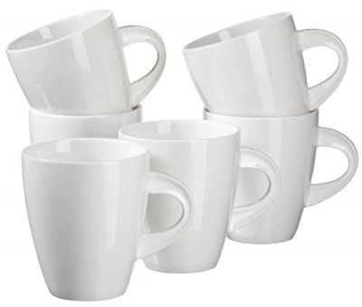 GENERIQUE Verso 922223 Set de 6 Tasses &agrave; Caf&eacute; La Musica