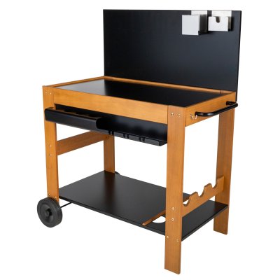 SOMAGIC VERYCOOK Desserte en Bois avec cr&eacute;dence