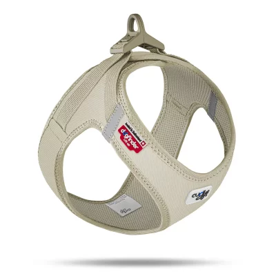CURLI Vest Harness  Clasp Cord Tan S