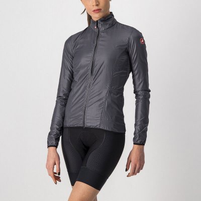 CASTELLI Veste  Aria Shell Femme - Gris fonc&eacute;} - S}, Gris fonc&eacute;}