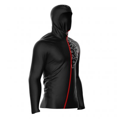 Veste Compressport Hurricane 10/10 (imperm&eacute;able) - Large Noir Vestes