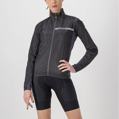 CASTELLI Veste Femme  Squadra Stretch - Light Black/Dark Grey