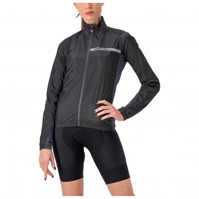 CASTELLI Veste Femme  Squadra Stretch - S LIGHT BLACK/DARK GRA Vestes