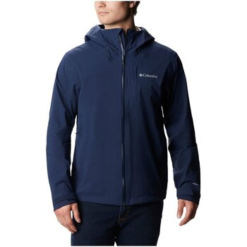 COLUMBIA Veste impermeable  omni tech ampli dry shell bleu homme