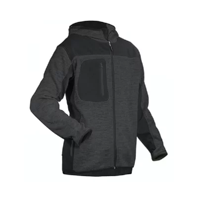 COVERGUARD Veste softshell tricot BORA gris fonc&eacute;/noir T2XL - - 5BORGXXL