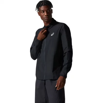 ASICS Vestes de running  core jacket black noir taille : m r&egrave;f : 96852
