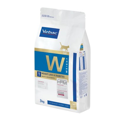 VIRBAC Veterinary HPM W1 weight loss & diabetes 3 Kg HPM 