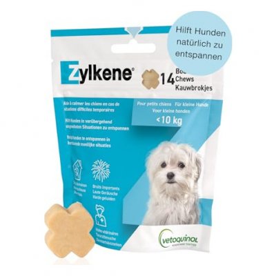 ZYLKENE VETOQUINOL Compl&eacute;ment  Chew - 75 mg - 14 bouch&eacute;es - Pour Chien