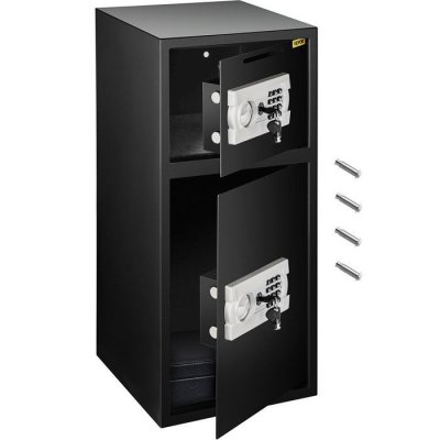 VEVOR  - Coffre-fort Num&eacute;rique a Double Porte, Verrouillage Magn&eacute;tique BXG-052