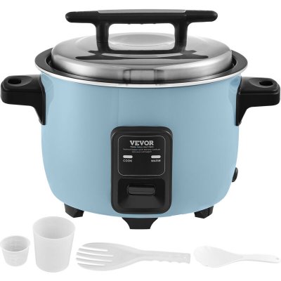 VEVOR  Cuiseur &agrave; Riz Commercial Pot Antiadh&eacute;sif 8L 24H Maintien au Chaud Cuisine