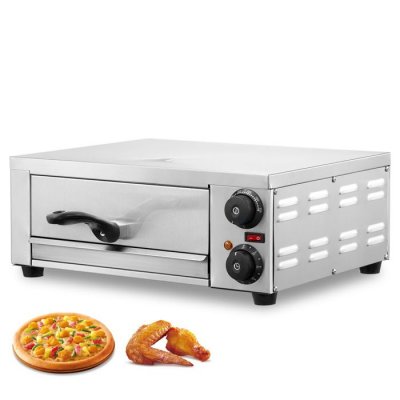 VEVOR  Four &agrave; Pizza &Eacute;lectrique de Comptoir 12 pouces 1500 W Restaurant Maison