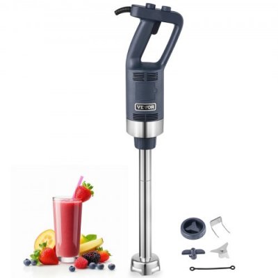 VEVOR  Mixeur Plongeant Commercial M&eacute;langeur &agrave; Main Immersion 500 W Tige 406 mm