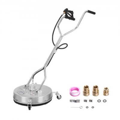 VEVOR  Nettoyeur de Surface pour Nettoyeur Haute Pression 508 mm Poign&eacute;es Roues