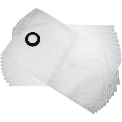VHBW  - 10x sacs compatible avec Makita 440, 445 aspirateur - microfibres non tiss&eacute;es, blanc