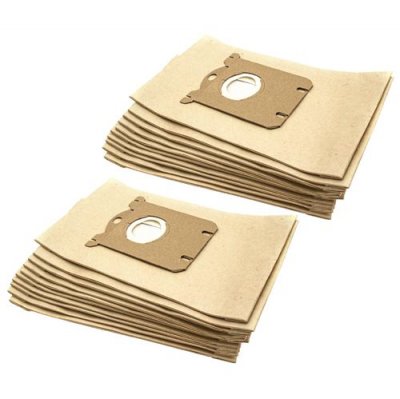 VHBW  - 20x Sacs compatible avec Adix un 15 aspirateur - marron