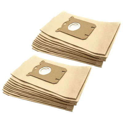 VHBW  - 20x Sacs compatible avec Miostar vac White aspirateur - marron