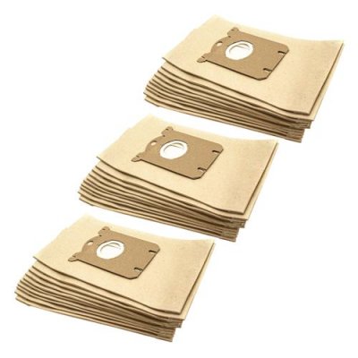 VHBW  - 30x Sacs compatible avec AEG/Electrolux z 1900 - z 2299, z 7510 - z 7549 aspirateur - marron