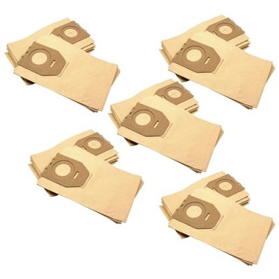 VHBW  - 50x Sacs compatible avec Miostar 5000, 6600 aspirateur - papier, 29cm x 17,5cm