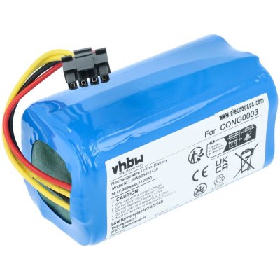 VHBW  Batterie pour aspirateur robot Bagotte BONA18650-MF1
