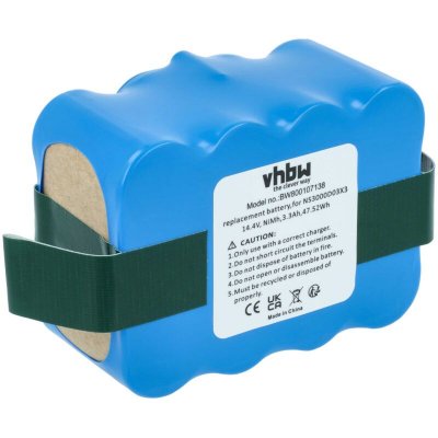 VHBW  batterie pour aspirateur Solac Ecogenic AA3400 - 14,4 V 3300 mAh