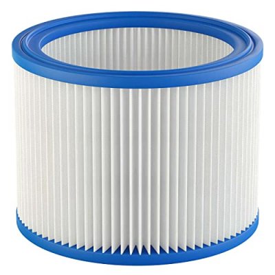 VHBW  Filtre d&acute;aspirateur rond pliss&eacute; compatible Milwaukee
