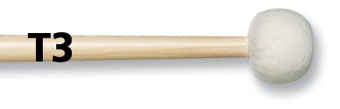 VIC FIRTH  American Custom T3 Baguettes pour Timbale, Staccato