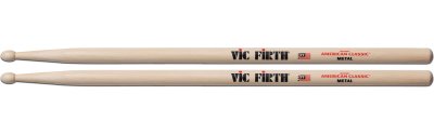VIC FIRTH  Cm Metal Paire De Baguettes Hickory Avec Olive En Bois