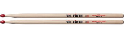 VIC FIRTH Vic-Firth METAL Baguettes, Nylon forme d de l'olive, American Classic - Baguettes avec embouts nylon