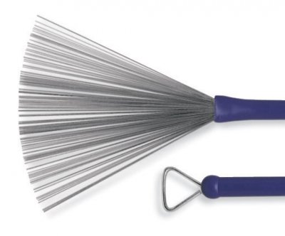 VIC FIRTH  PVF HB Balais + Rod en Acier Heritage