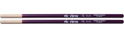 VIC FIRTH  World Classic Signature Baguettes pour Timbale, Alex Acu&ntilde;a &rsquo;El Palo&rsquo;, Violet