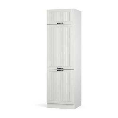 VICCO  armoire pour frigo, blanc campagne, 60cm 