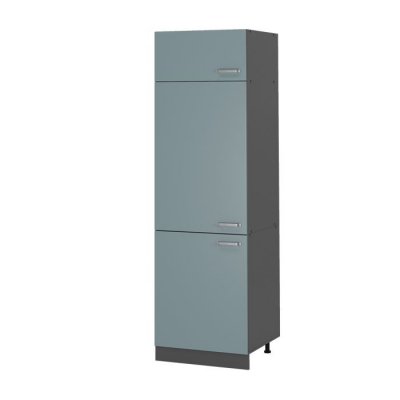 VICCO  armoire pour frigo, bleu-gris, 60cm 