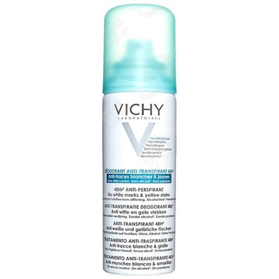 VICHY  D&eacute;odorant Anti-Traces Blanches & Jaunes 48h Spray 125ml