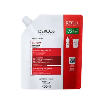 VICHY  - Dercos Shampooing stimulant anti-chute &agrave; l'Aminexil Shampoing 400 ml unisex