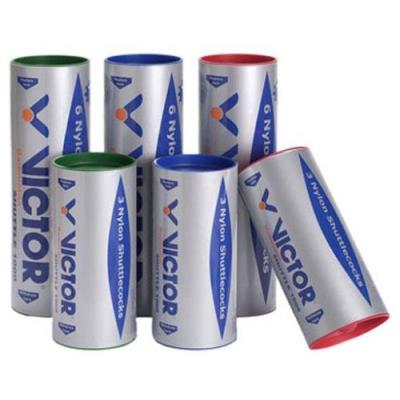 VICTOR  International Shuttle 1000 Volants de badminton Tube de 6 Moyen