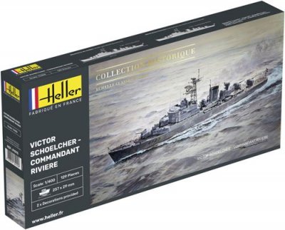 HELLER Victor Schoelcher - Commandant Riviere - 1:400e - 