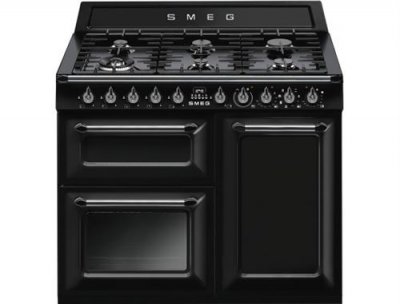 SMEG VICTORIA 100cm MIXTE NOIR - TR103BL