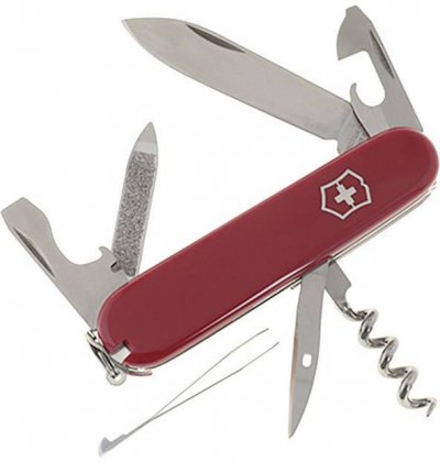 VICTORINOX  - 0.3803 -  sportsman rouge + anneau
