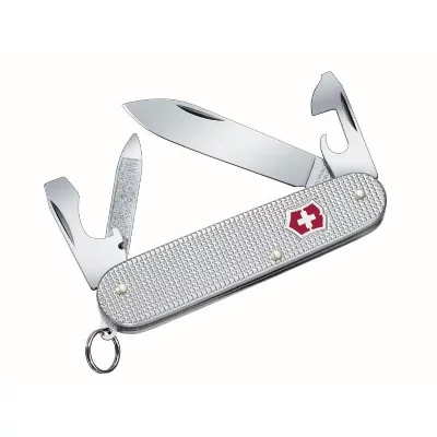 VICTORINOX  Cadet Alox Utility Knife Argent&eacute; 84 mm