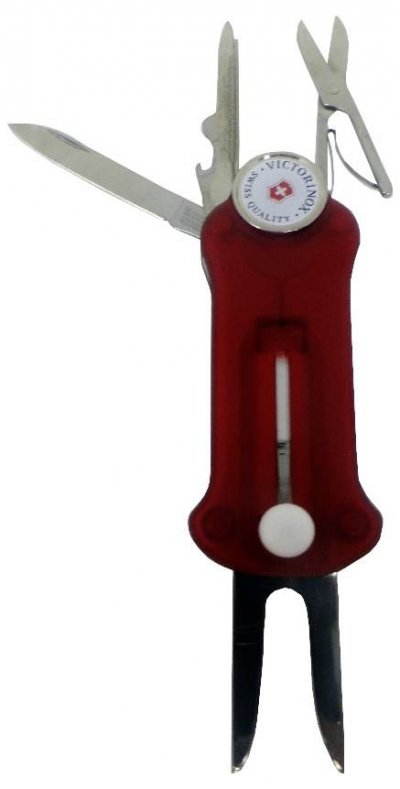 VICTORINOX  golf tool couteau suisse pour golfeurs rouge