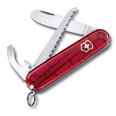 VICTORINOX  My First Transparent Rouge,Gris
