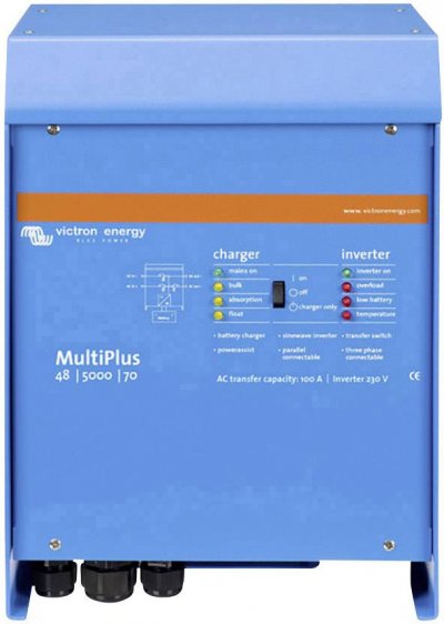 VICTRON ENERGY  Multiplus 24/5000/120-100 Charger Bleu