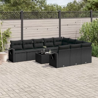 VIDAXL VIDA XL Ensemble Salon de jardin - 11 pcs