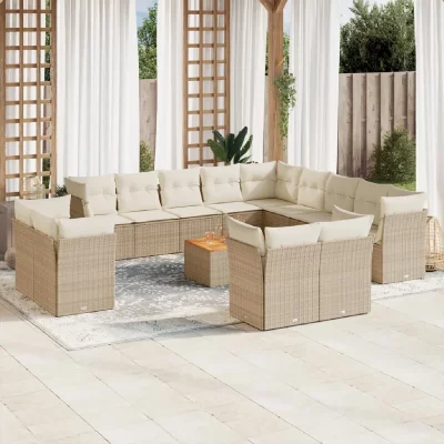 VIDAXL VIDA XL Ensemble Salon de jardin - 14 pcs