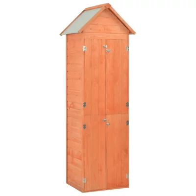 VIDAXL  - Abri de jardin 71 x 60 x 213 cm Bois Brun