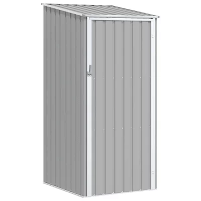 VIDAXL  - Abri de jardin Gris 87x98x159 cm Acier galvanis&eacute; Gris