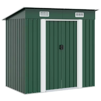 VIDAXL  - Abri de jardin M&eacute;tal Vert Vert